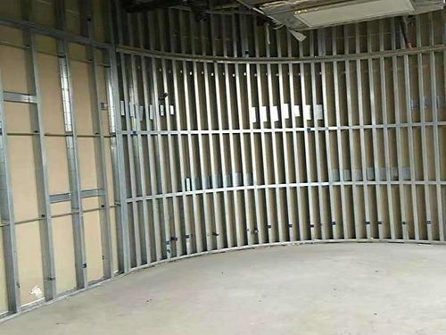 Light steel keel partition systems